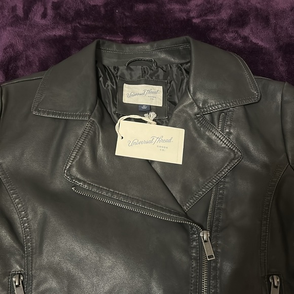 Universal Thread Faux Leather Jacket - Picture 3 of 7